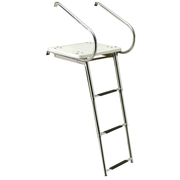 Seachoice Universal Swim Platform With 3-Step Under Mount Telescoping Ladder 71211